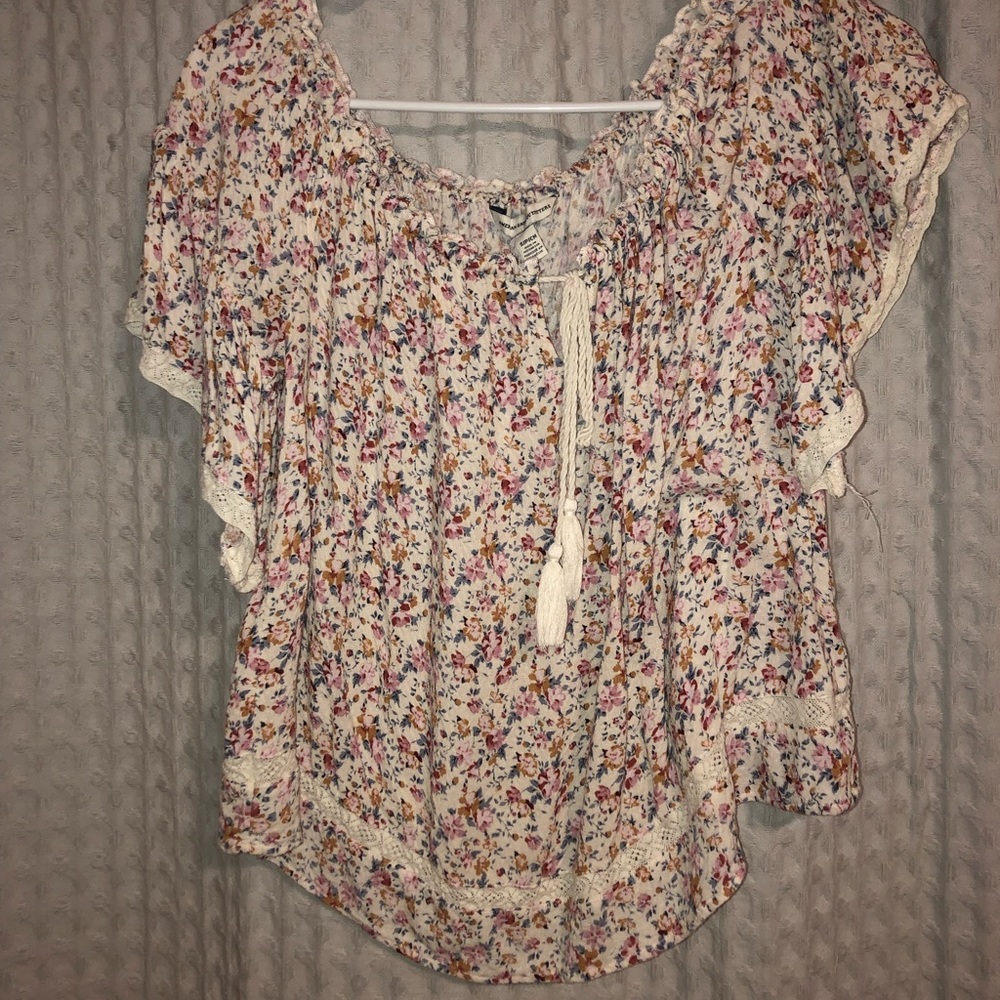 Off the shoulder shirt